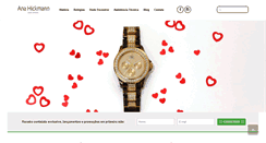 Desktop Screenshot of anahickmannwatch.com.br
