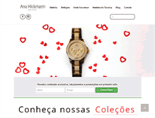 Tablet Screenshot of anahickmannwatch.com.br